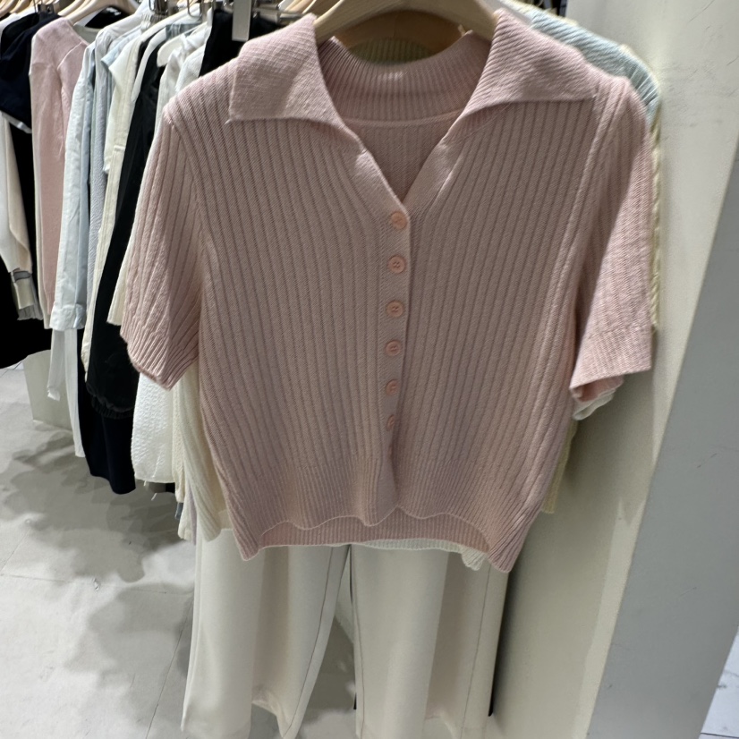 HARU-Q韓國直郵女士新品推薦熱賣休閑時尚26春夏職業T恤HARU-QT恤圖色2