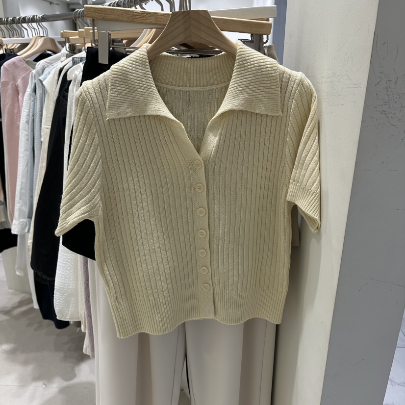 HARU-Q韓國直郵女士新品推薦熱賣休閑時尚26春夏職業T恤HARU-QT恤圖色4