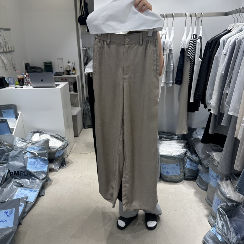 RICH SISTER東大門代購女士新款推薦休閑職業人氣休閑褲RICH SISTER休閑褲圖色1