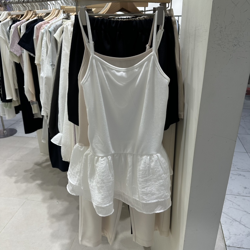 HARU-Q東大門實拍女士新品真品26春夏職業休閑熱賣吊帶背心HARU-Q吊帶/背心圖色2