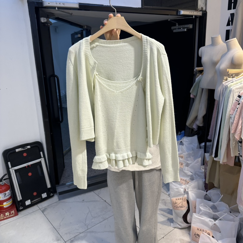 HARU-Q韓國代購女士新款人氣熱賣推薦真品時尚職業套裝套裝HARU-Q套裝圖色2