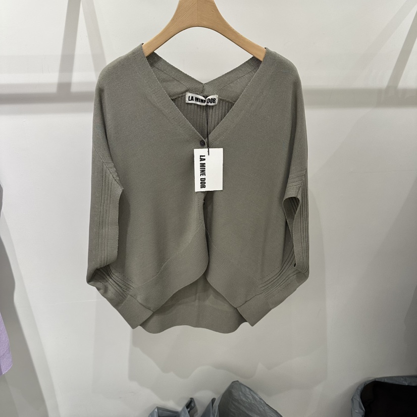 LAMINEDOR韓國代購女士新品26春夏職業熱賣真品推薦針織衫LA MINE DOR針織衫圖色1