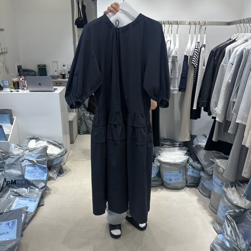 RICH SISTER韓國代購女士新款熱賣人氣時尚連衣裙不含絲巾RICH SISTER連衣裙