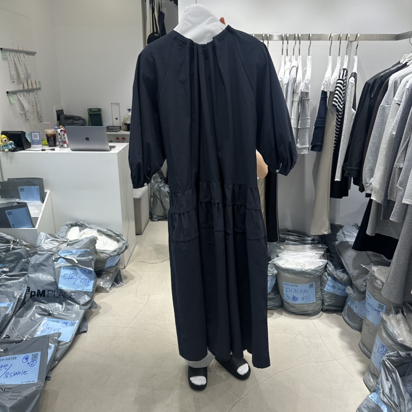 RICH SISTER韓國代購女士新款熱賣人氣時尚連衣裙不含絲巾RICH SISTER連衣裙圖色1