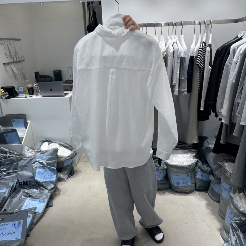 RICH SISTER韓國代購女裝新品推薦26春夏職業襯衫蕾絲衫RICH SISTER襯衫/蕾絲衫