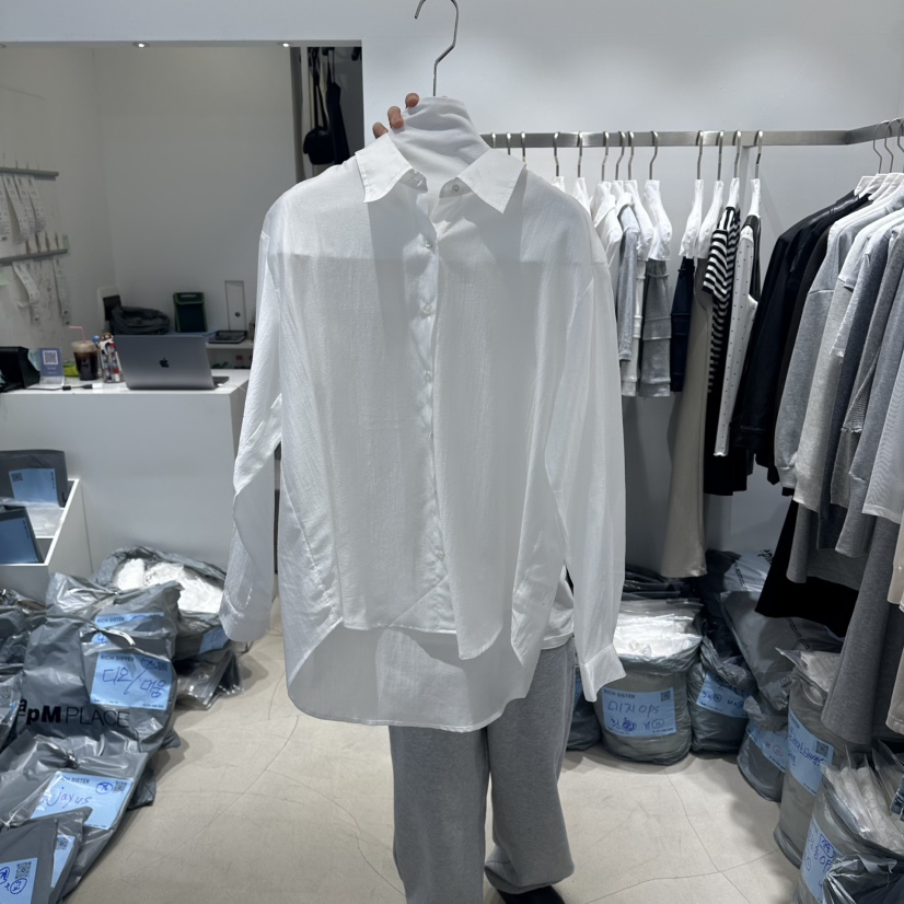 RICH SISTER韓國代購女裝新品推薦26春夏職業襯衫蕾絲衫RICH SISTER襯衫/蕾絲衫圖色1