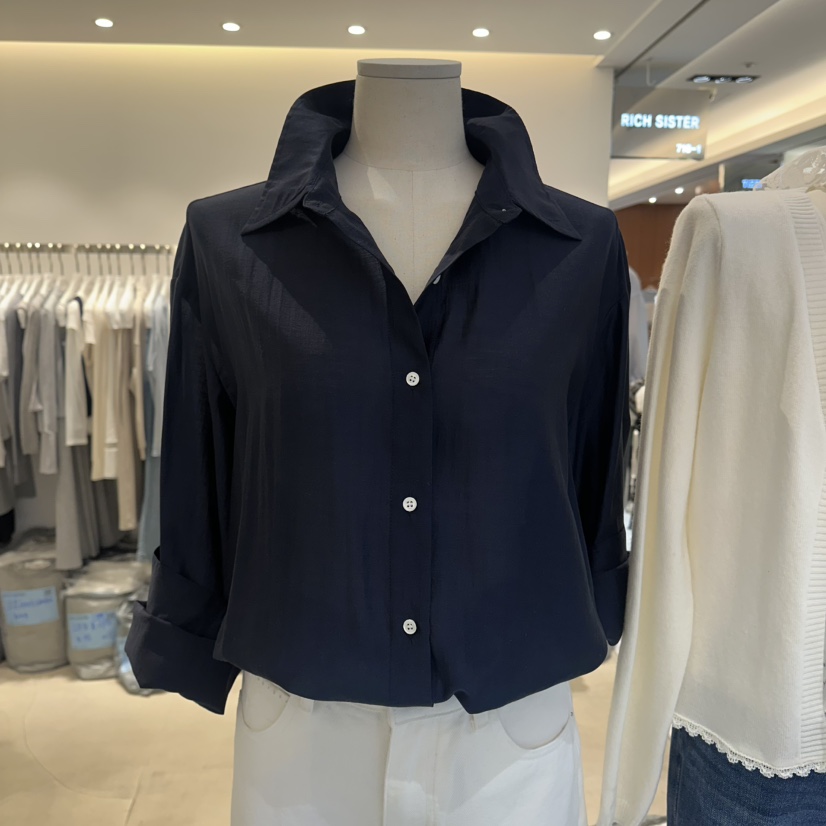 RICH SISTER韓國代購女裝新品推薦26春夏職業襯衫蕾絲衫RICH SISTER襯衫/蕾絲衫圖色2