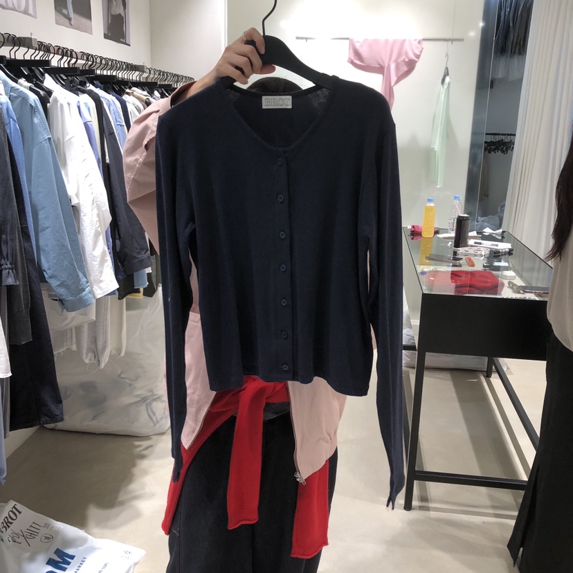 BROT東大門直郵女裝新款時尚26春夏真品休閑熱賣長袖T恤開衫BROT長袖T恤圖色4