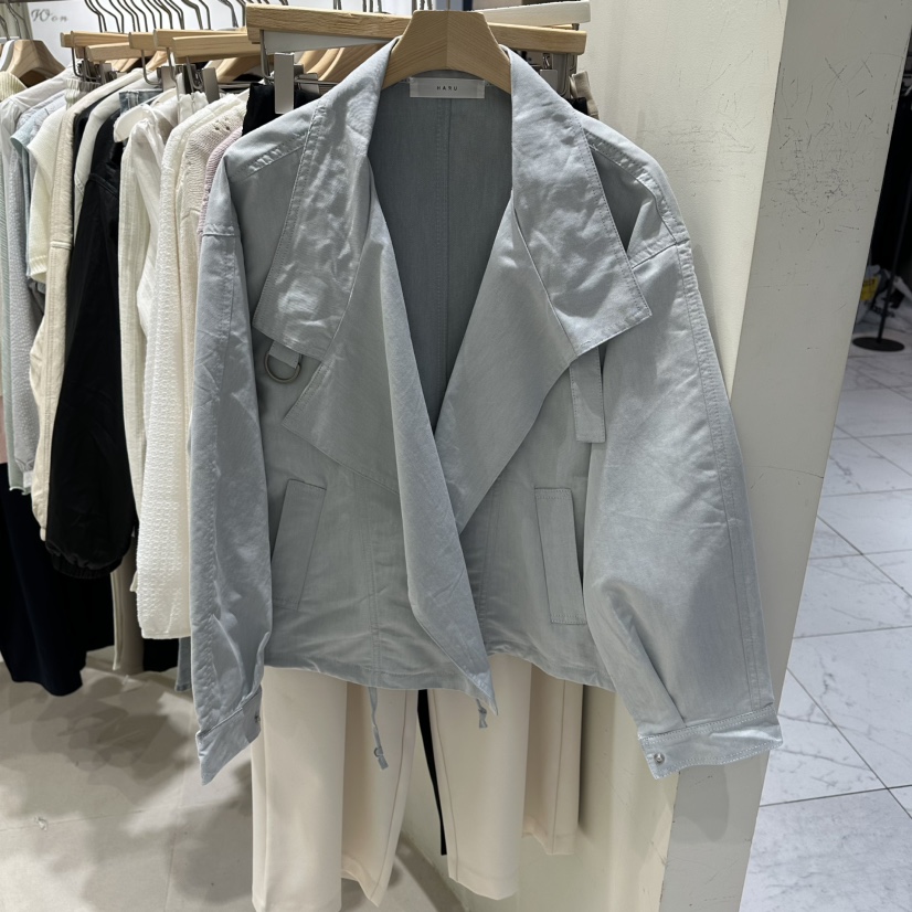 HARU-Q東大門直郵女士新款26春夏人氣熱賣推薦休閑時尚夾克HARU-Q夾克圖色2