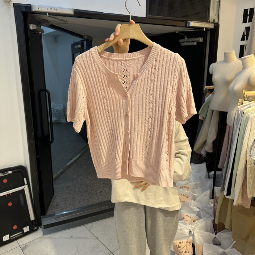 HARU-Q韓國代購女裝新款人氣推薦時尚26春夏熱賣休閑針織衫HARU-Q針織衫圖色3