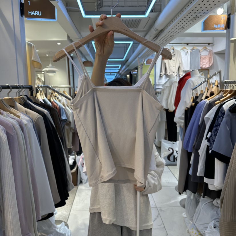 HARU-Q東大門代購女士新款真品26春夏熱賣職業時尚吊帶背心HARU-Q吊帶/背心圖色1