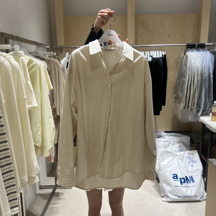 DEUO東大門代購女裝新款人氣時尚熱賣真品休閑襯衫蕾絲衫DEUO襯衫/蕾絲衫圖色2