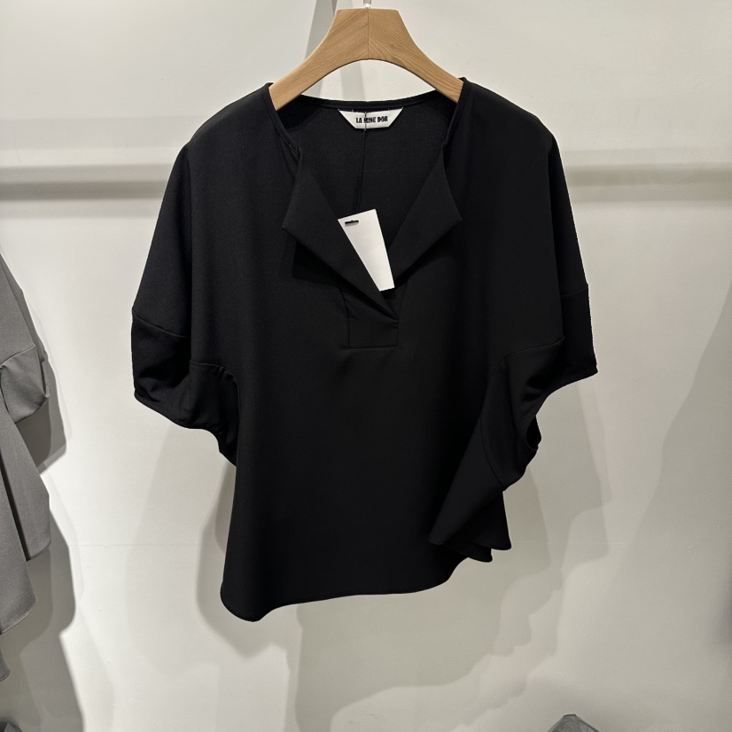 LAMINEDOR東大門直郵女士新款真品熱賣職業人氣襯衫蕾絲衫LA MINE DOR襯衫/蕾絲衫圖色3黑色