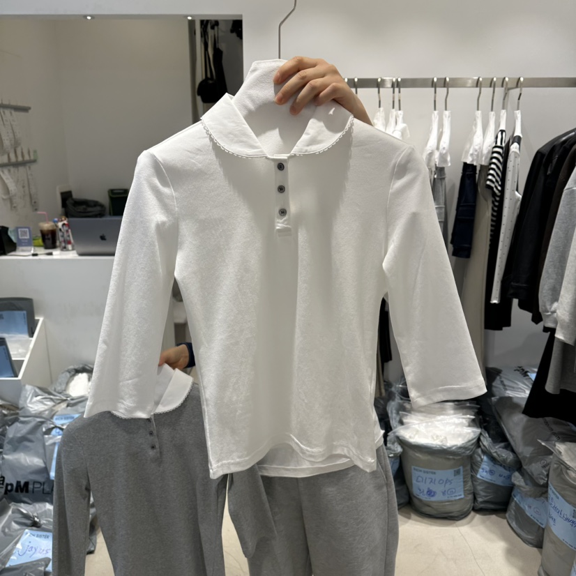 RICH SISTER韓國直郵女裝新品真品休閑熱賣人氣職業26春夏T恤RICH SISTERT恤圖色1