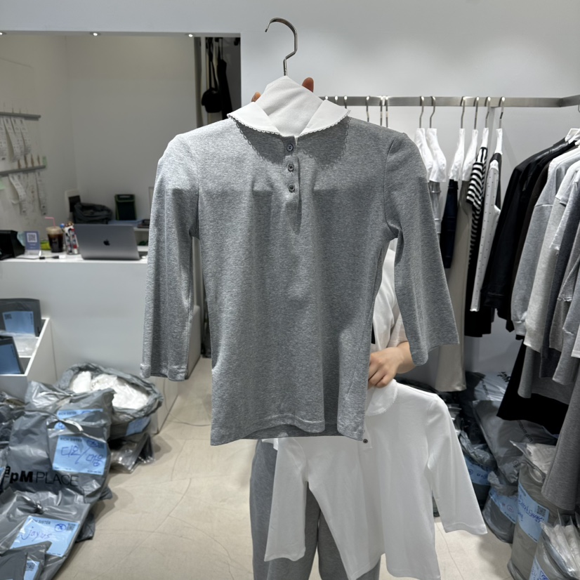 RICH SISTER韓國直郵女裝新品真品休閑熱賣人氣職業26春夏T恤RICH SISTERT恤圖色3