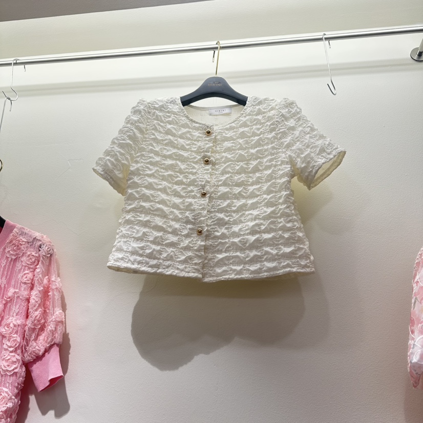 BIKINI東大門直郵女士新品26春夏推薦休閑熱賣襯衫蕾絲衫BIKINI襯衫/蕾絲衫圖色1