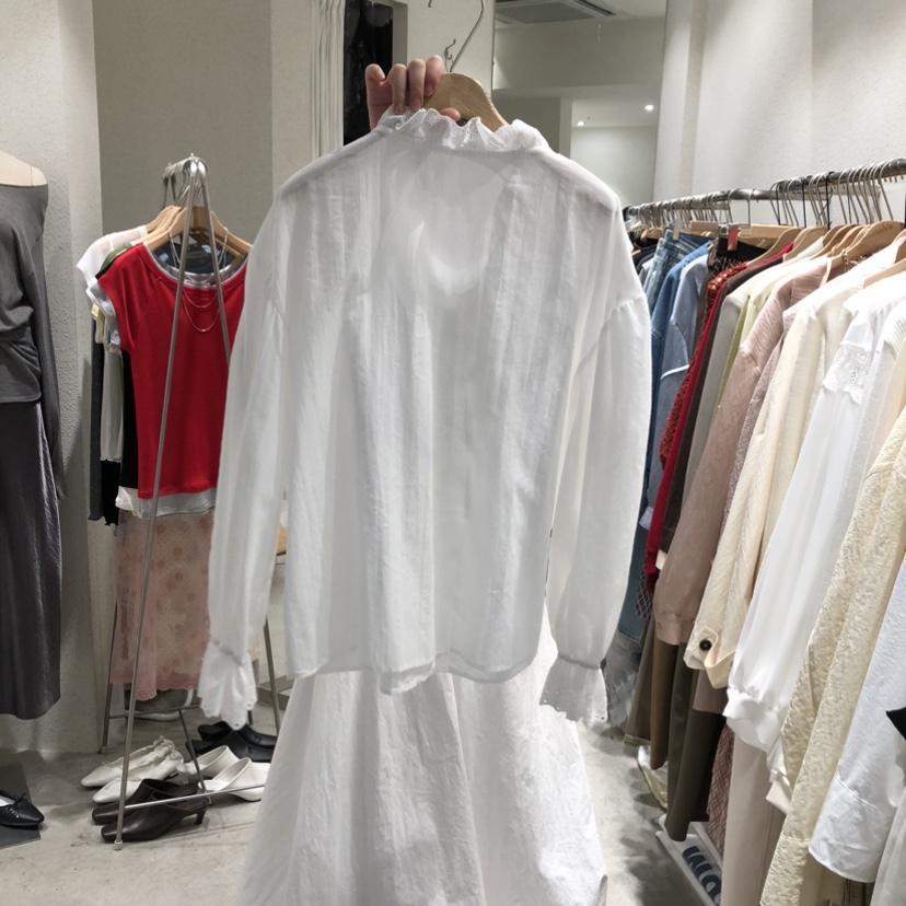 SSEMIENNE東大門實拍女裝新品26春夏休閑職業真品襯衫蕾絲衫SSENIQUE襯衫/蕾絲衫