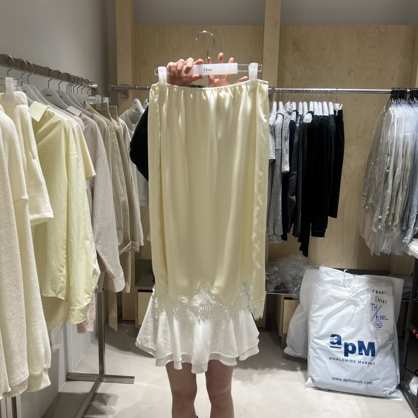 DEUO東大門代購女士新品熱賣人氣休閑時尚26春夏半身裙中短裙DEUO半身裙/中短裙圖色2