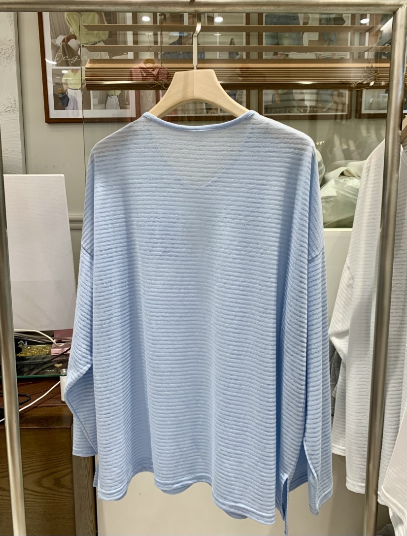 DE GO YOU韓國直郵女士新款人氣職業推薦熱賣時尚長袖T恤DE GO YOU長袖T恤