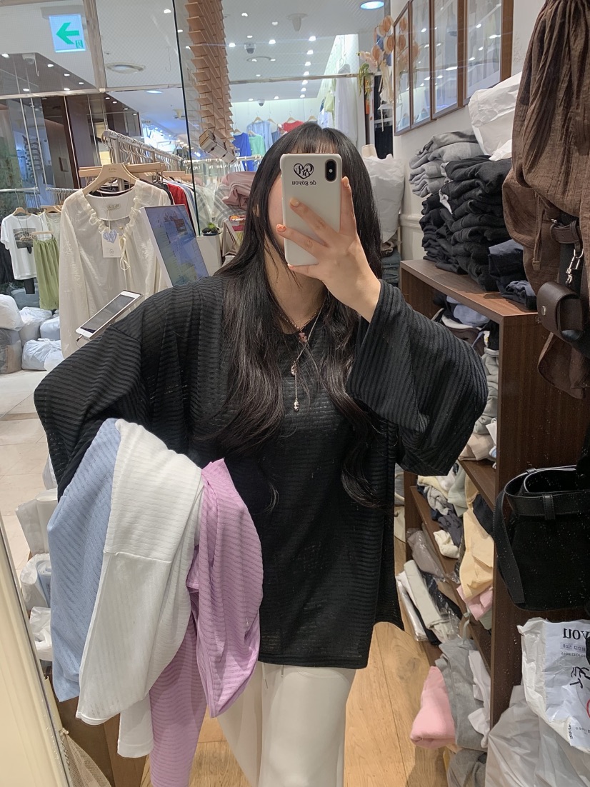 DE GO YOU韓國直郵女士新款人氣職業推薦熱賣時尚長袖T恤DE GO YOU長袖T恤