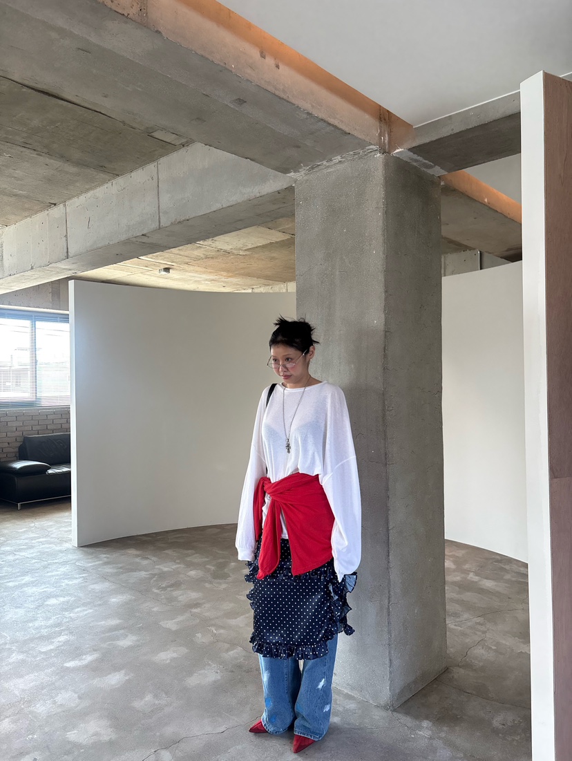 PLATFORM-L東大門直郵女士新品26春夏真品休閑半身裙中短裙PLATFORM半身裙/中短裙