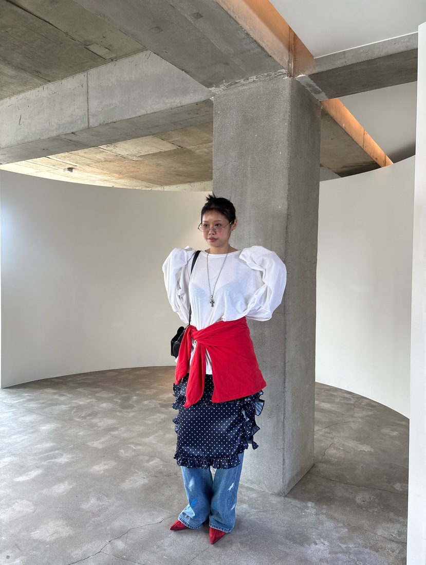 PLATFORM-L東大門直郵女士新品26春夏真品休閑半身裙中短裙PLATFORM半身裙/中短裙