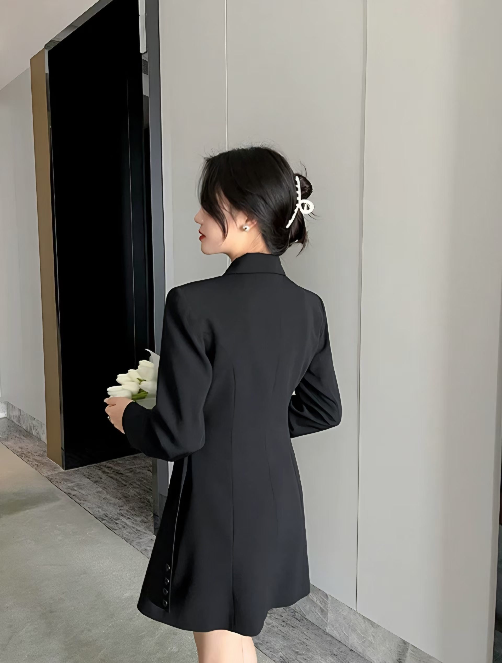 COTTON MARKET韓國代購女裝新品熱賣人氣26春夏休閑連衣裙COTTON MARKET連衣裙