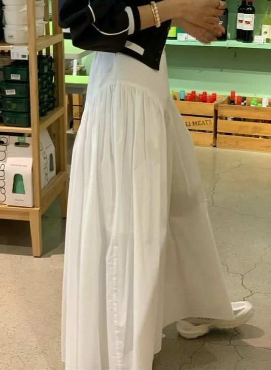 COTTON MARKET韓國直郵女裝新款26春夏職業推薦人氣長裙COTTON MARKET長裙