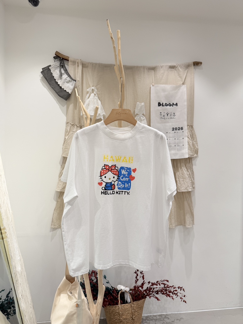 BLOOM韓國直郵女士新款推薦休閑26春夏人氣熱賣真品職業T恤BLOOM-ST恤圖色3