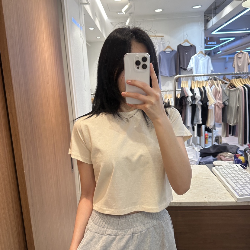 ON THE MODE東大門代購女裝新品休閑職業推薦熱賣真品T恤ON THE MODET恤圖色3