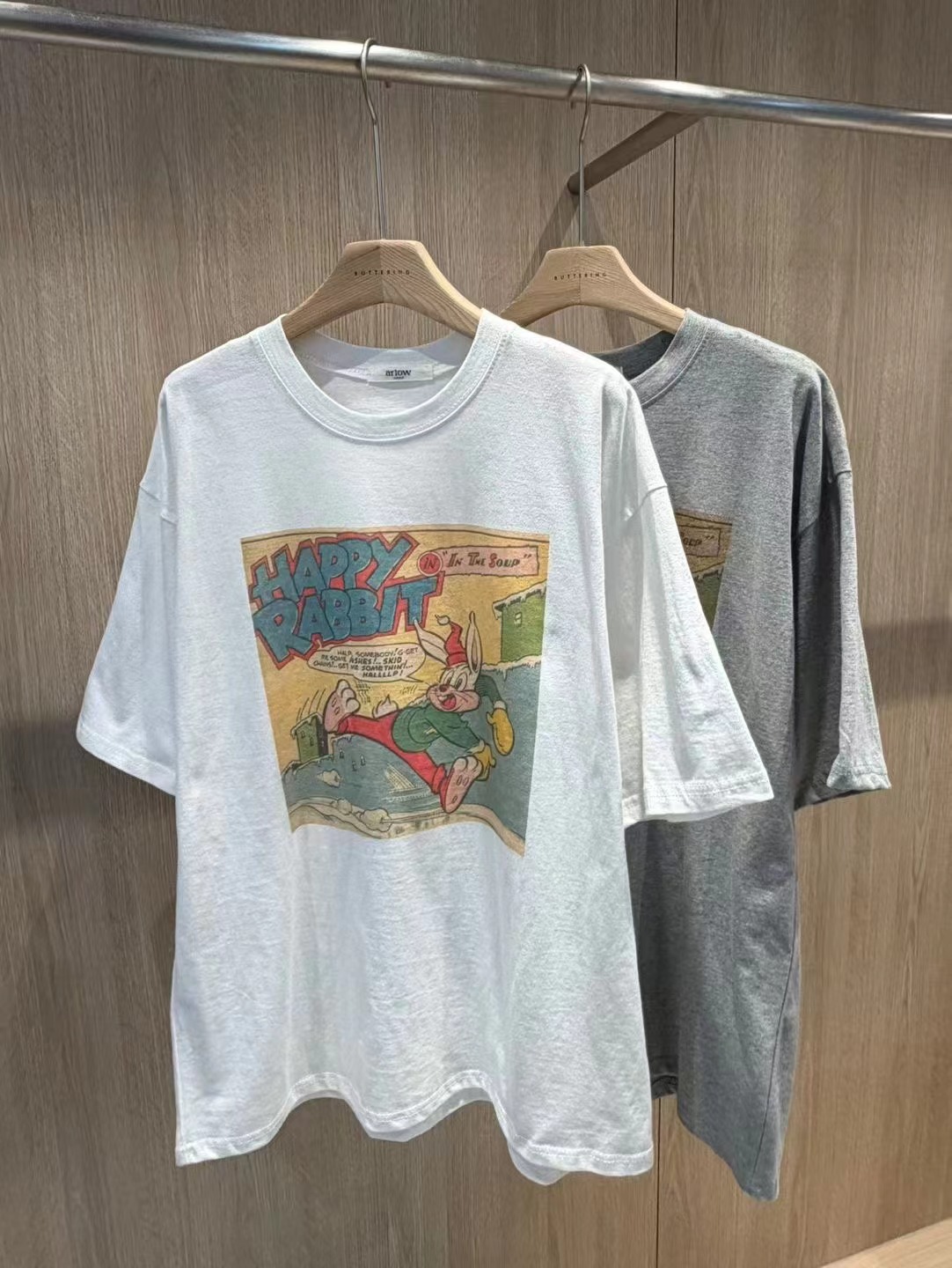 ARLOW韓國直郵女士新品26春夏人氣職業熱賣推薦時尚T恤兔子ARLOWT恤