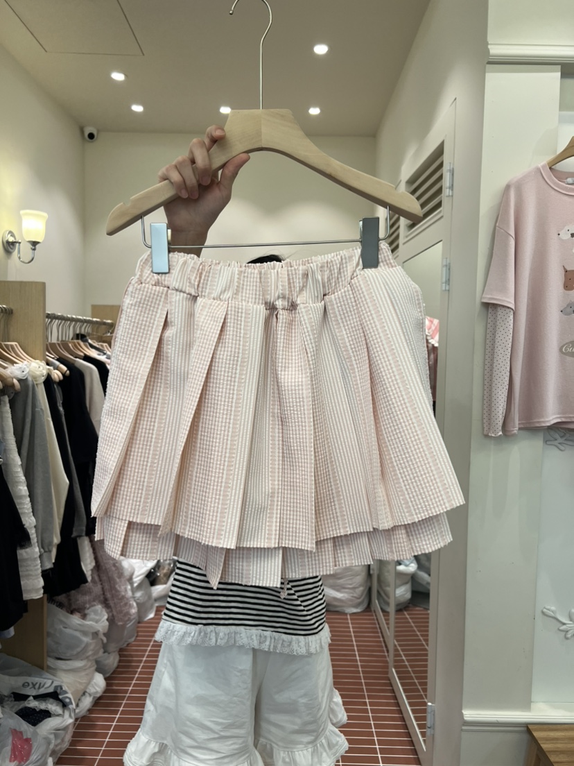 BE&amp;BE韓國直郵女士新品人氣真品職業26春夏短裙格子BE&be短裙圖色1