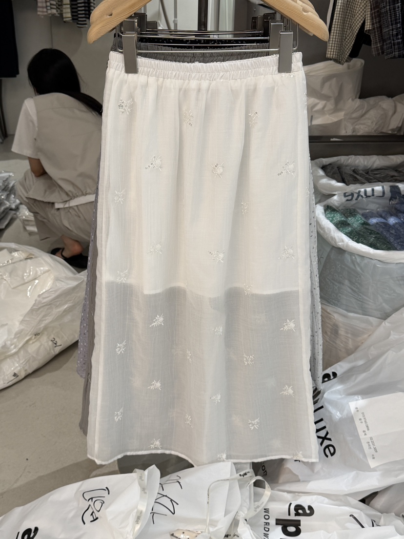 PEPPER-L東大門實拍女士新款真品推薦時尚26春夏職業長裙PEPPER長裙圖色3