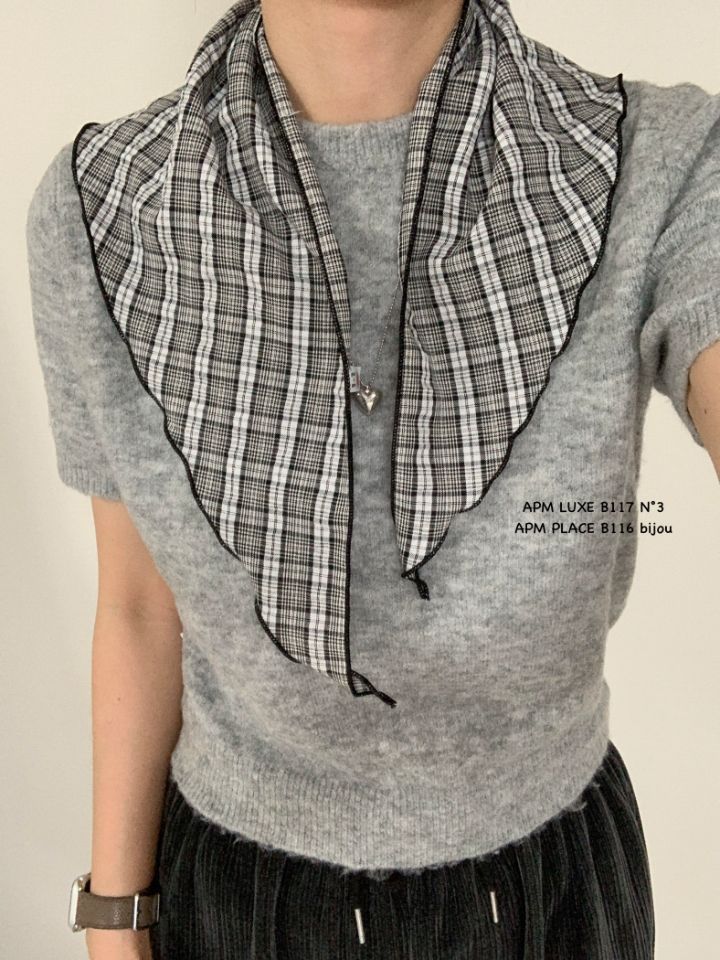 N3東大門實拍女裝新款推薦職業人氣真品26春夏時尚圍巾披肩N3圍巾/披肩