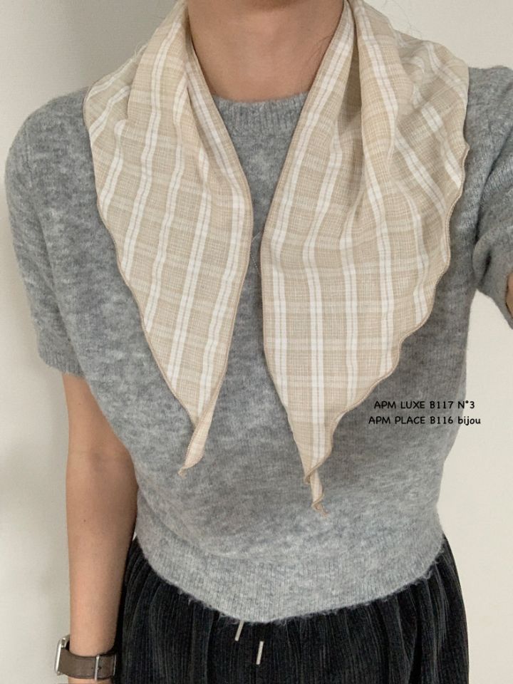 N3東大門實拍女裝新款推薦職業人氣真品26春夏時尚圍巾披肩N3圍巾/披肩