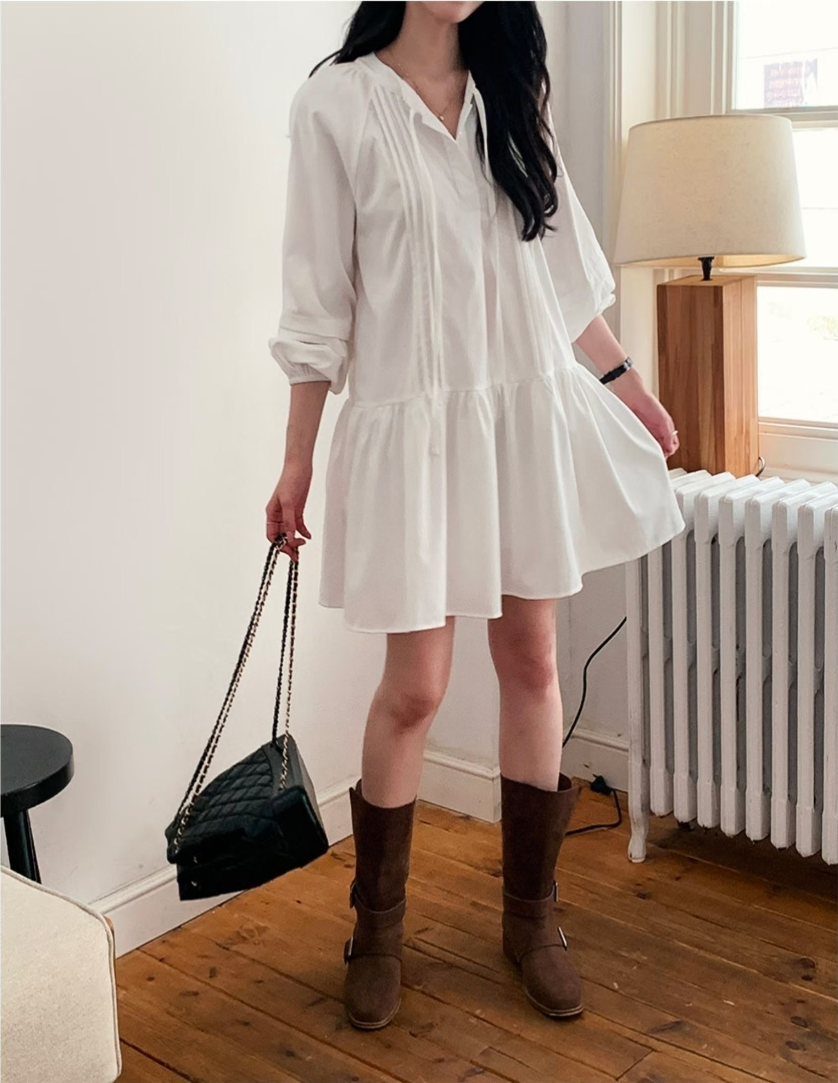 COTTON MARKET韓國代購女士新品休閑時尚推薦連衣裙不含包COTTON MARKET連衣裙