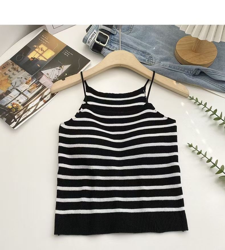 COTTON MARKET東大門代購女士新品熱賣推薦真品吊帶背心COTTON MARKET吊帶/背心圖色4