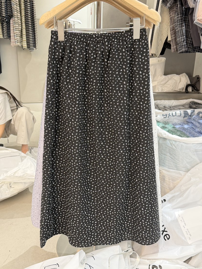 PEPPER-L韓國直郵女士新品推薦休閑真品26春夏熱賣職業長裙PEPPER長裙圖色1