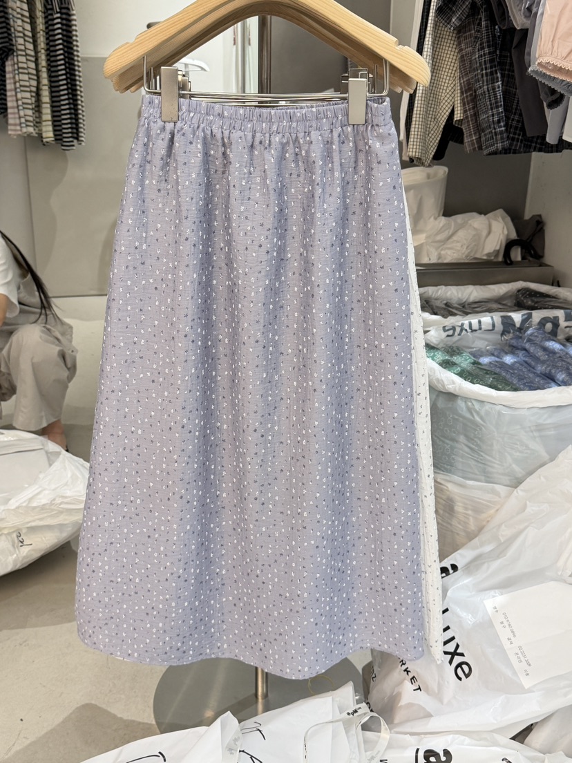 PEPPER-L韓國直郵女士新品推薦休閑真品26春夏熱賣職業長裙PEPPER長裙圖色2