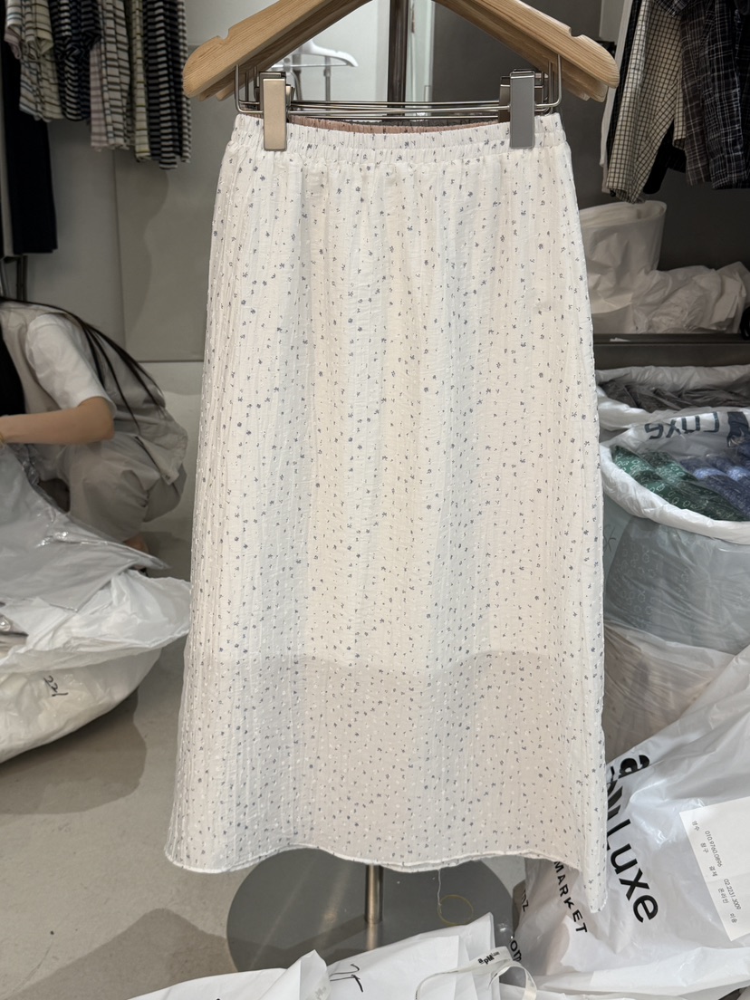 PEPPER-L韓國直郵女士新品推薦休閑真品26春夏熱賣職業長裙PEPPER長裙圖色3