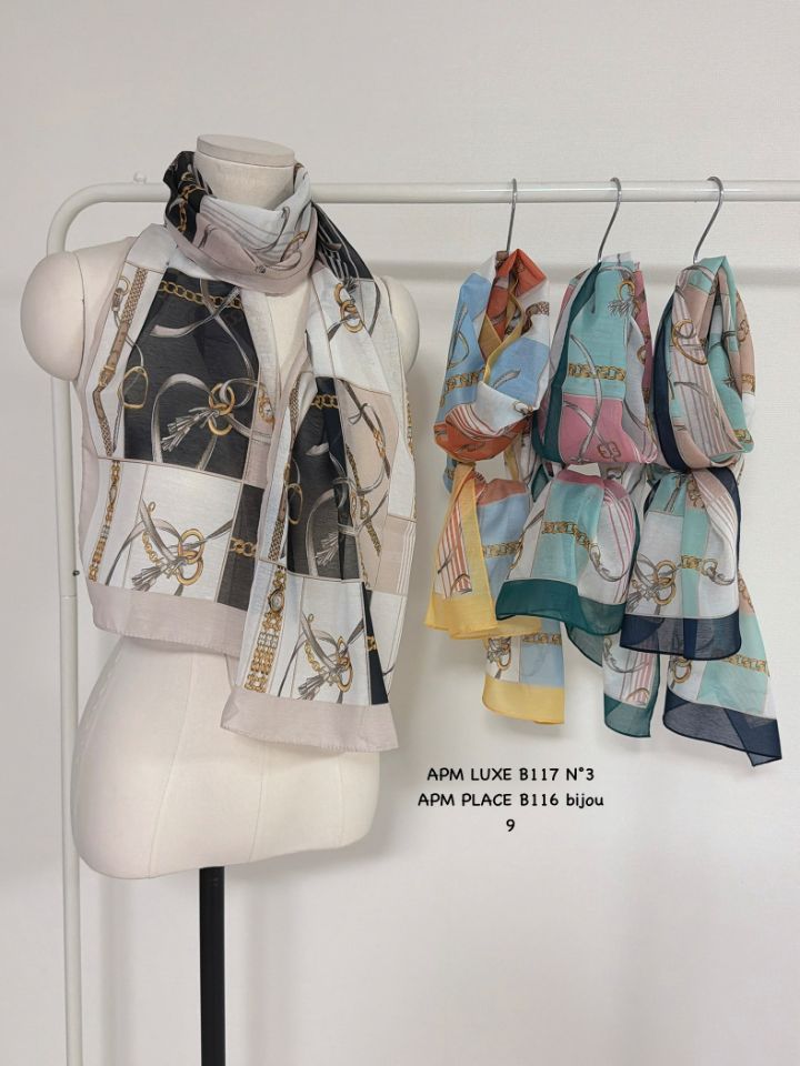 N3韓國代購女裝新款休閑職業人氣真品推薦熱賣26春夏圍巾披肩N3圍巾/披肩