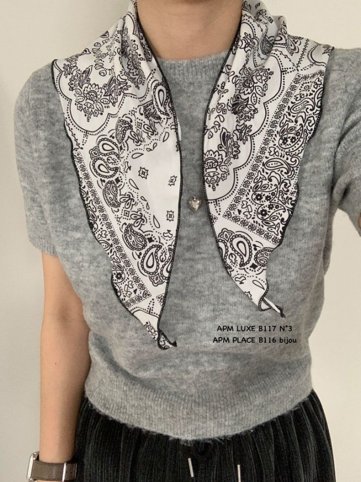 N3韓國代購女裝新品26春夏休閑人氣真品推薦圍巾披肩圍巾N3圍巾/披肩