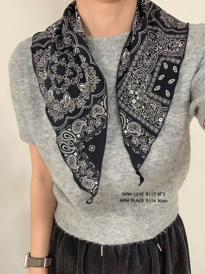 N3韓國代購女裝新品26春夏休閑人氣真品推薦圍巾披肩圍巾N3圍巾/披肩