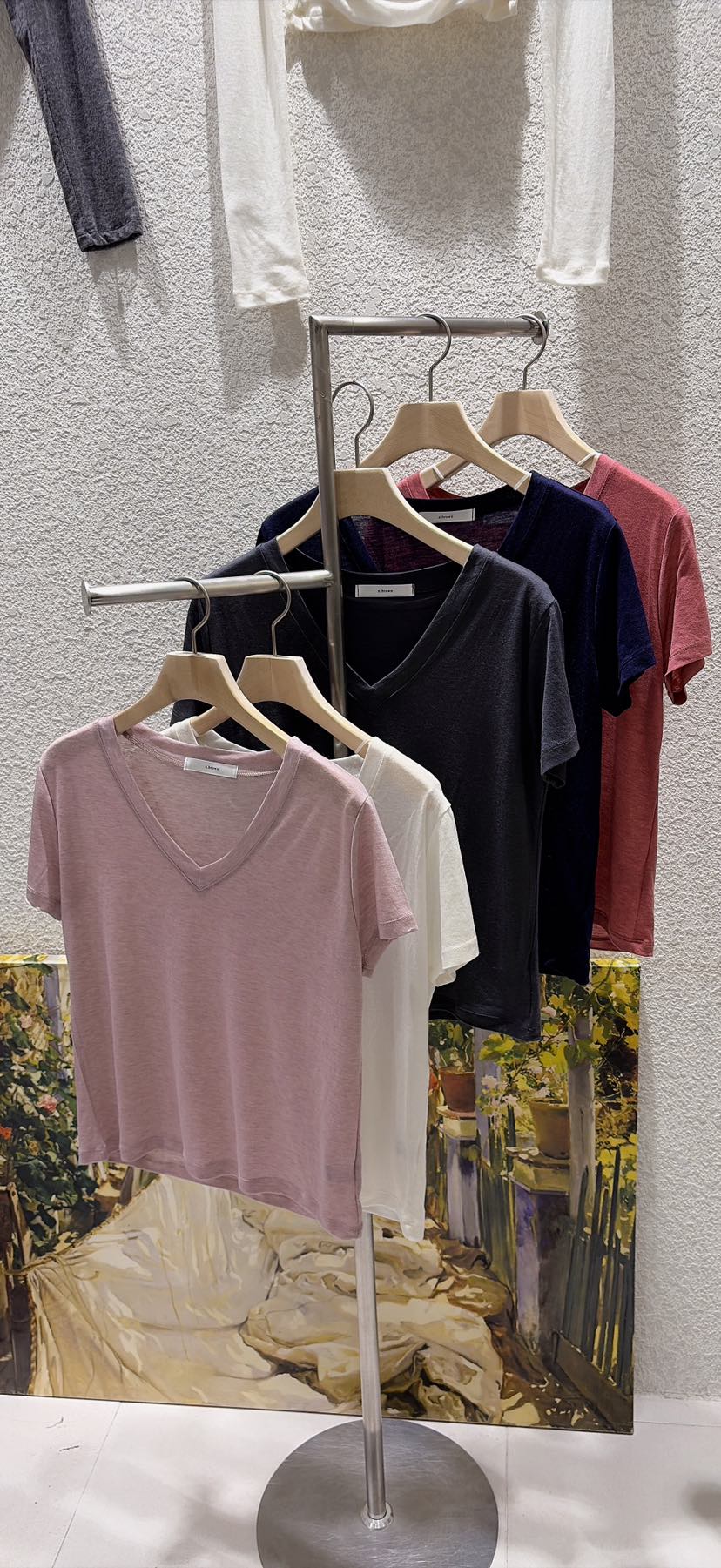 N BROWN東大門代購女裝新品熱賣時尚人氣真品26春夏T恤天絲N BROWNT恤