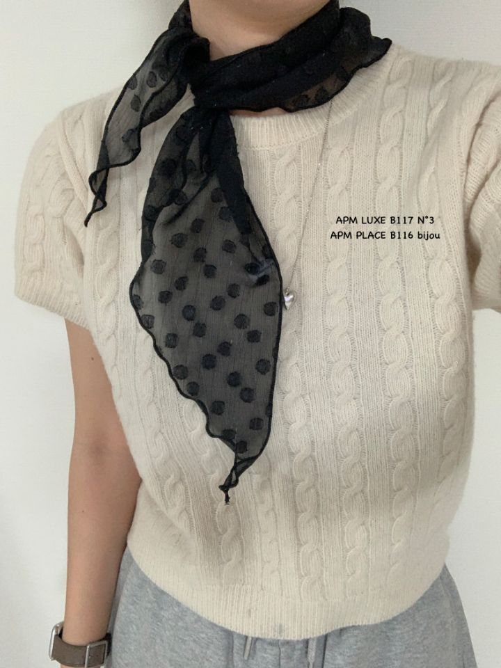 N3韓國直郵女裝新款熱賣真品26春夏時尚職業休閑圍巾披肩N3圍巾/披肩