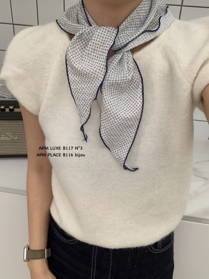 N3東大門代購女裝新品職業休閑時尚26春夏圍巾披肩花朵圍巾N3圍巾/披肩