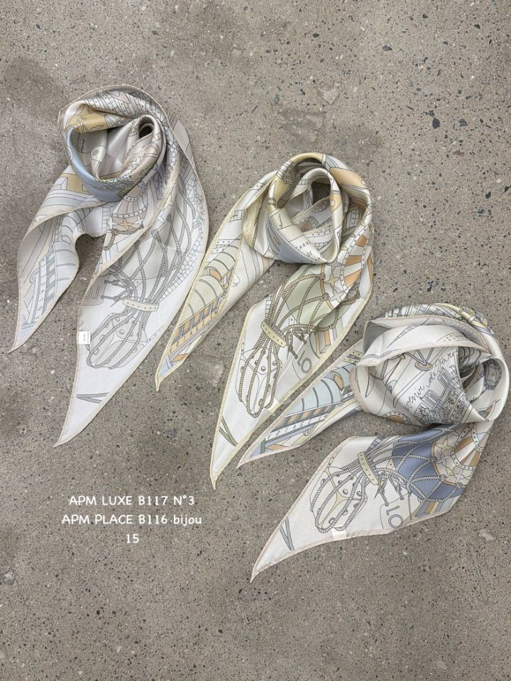 N3韓國代購女士新款推薦熱賣職業26春夏人氣圍巾披肩絲綢N3圍巾/披肩