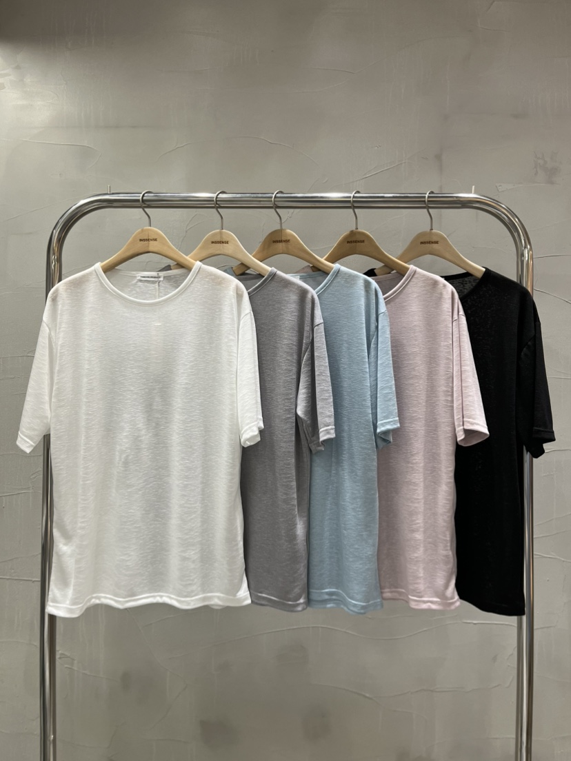 INSSENSE-A韓國代購女士新款休閑職業時尚人氣推薦T恤圓領INSSENSE-AT恤