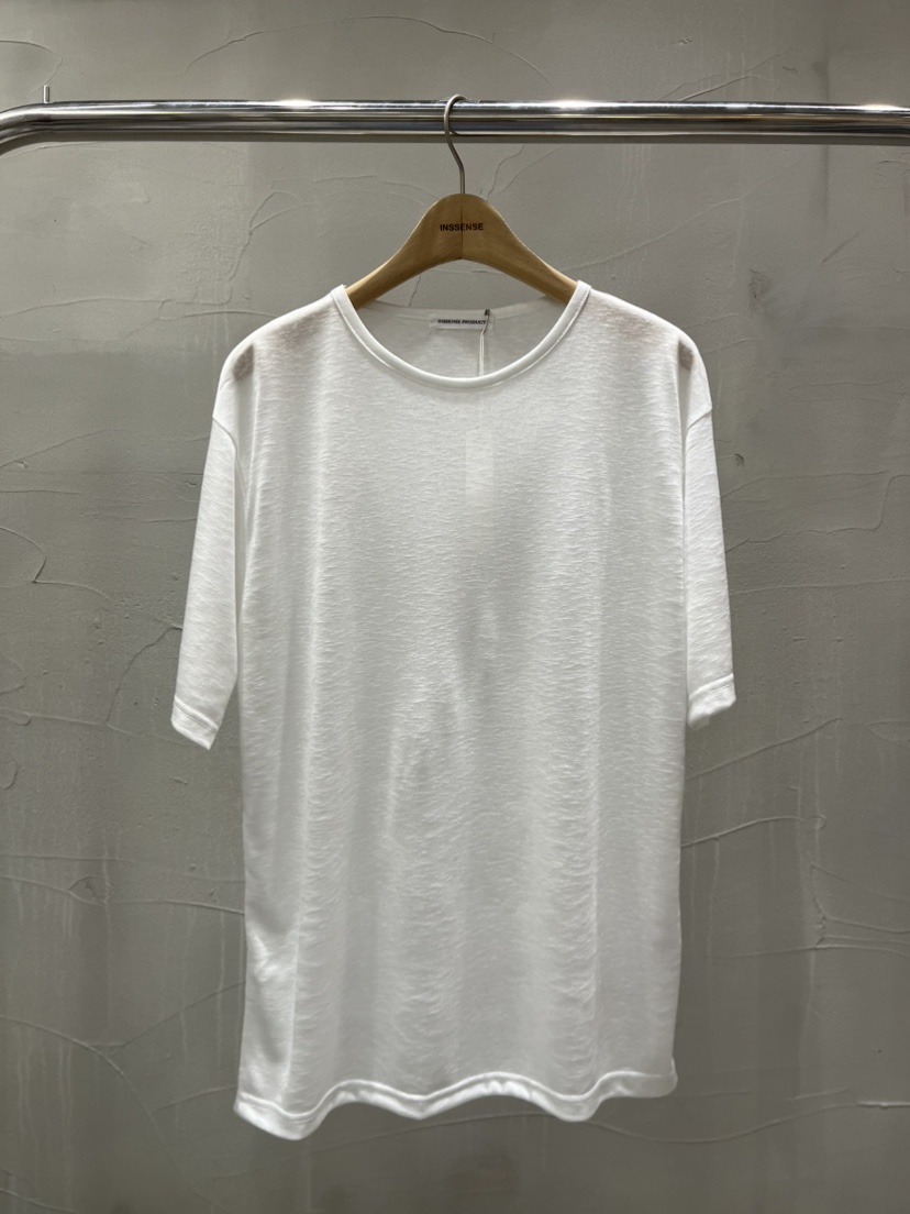 INSSENSE-A韓國代購女士新款休閑職業時尚人氣推薦T恤圓領INSSENSE-AT恤圖色1