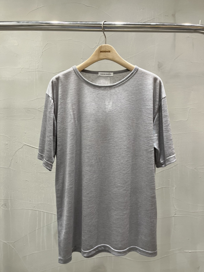 INSSENSE-A韓國代購女士新款休閑職業時尚人氣推薦T恤圓領INSSENSE-AT恤圖色2
